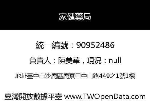 家健藥局