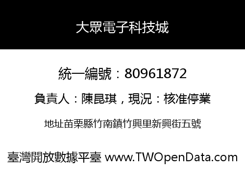 大眾電子科技城