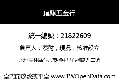 瑋騏五金行