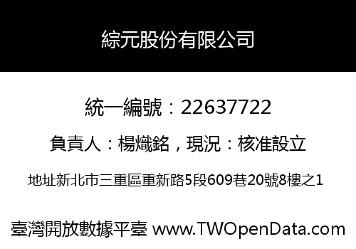 綜元股份有限公司