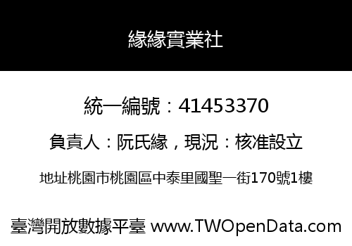 緣緣實業社