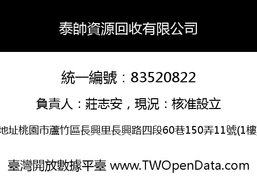 泰帥資源回收有限公司