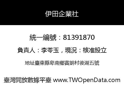 伊田企業社