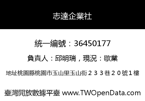 志達企業社