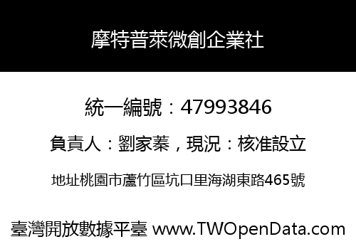 摩特普萊微創企業社