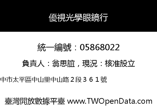 優視光學眼鏡行