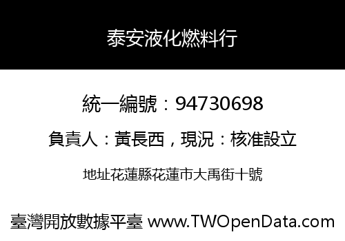 泰安液化燃料行