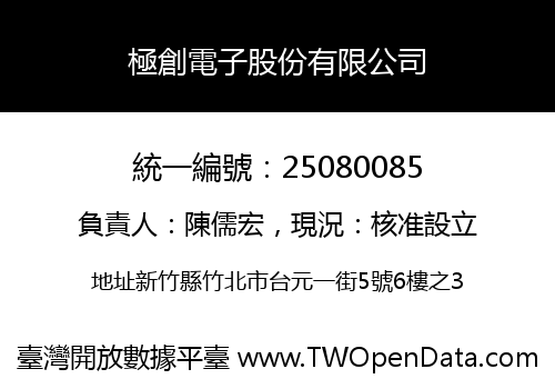 極創電子股份有限公司