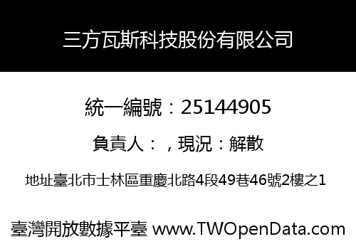三方瓦斯科技股份有限公司