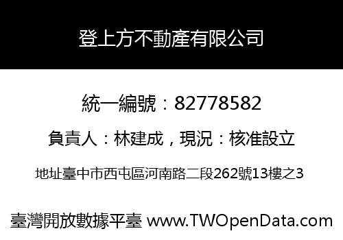 登上方不動產有限公司