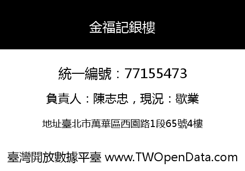 金福記銀樓