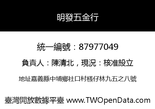 明發五金行