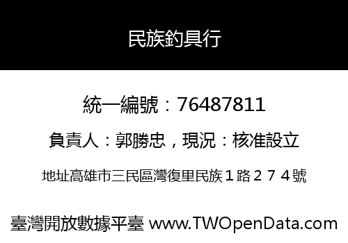 民族釣具行