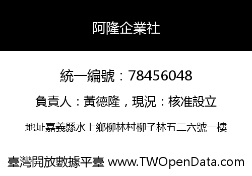 阿隆企業社