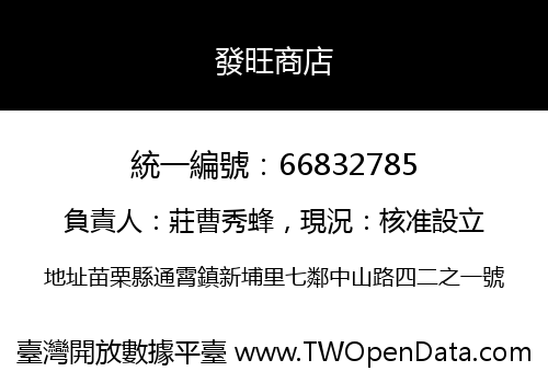 發旺商店