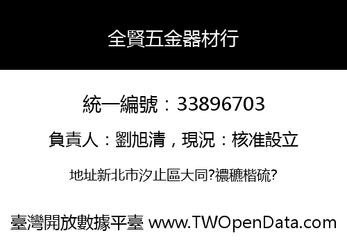 全賢五金器材行