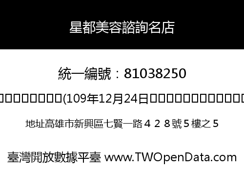 星都美容諮詢名店