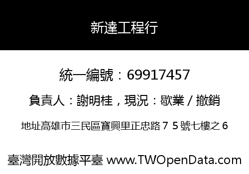 新達工程行