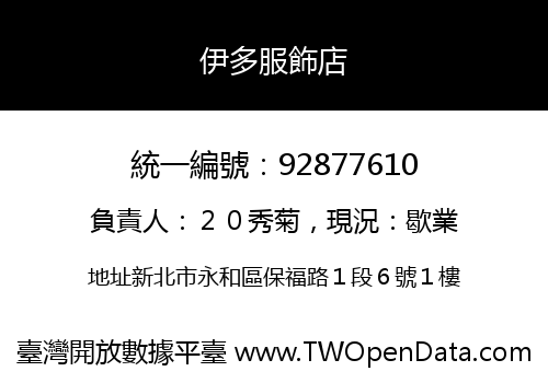 伊多服飾店