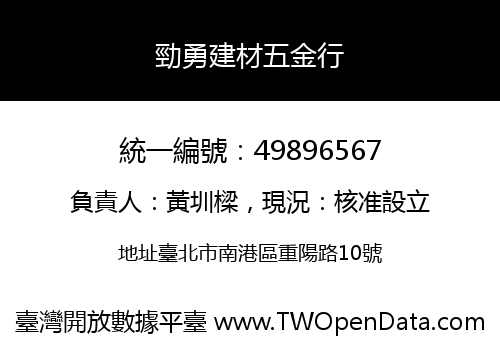 勁勇建材五金行