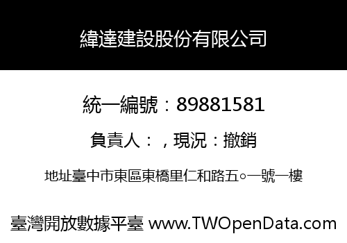 緯達建設股份有限公司