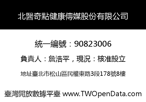 北醫奇點健康傳媒股份有限公司