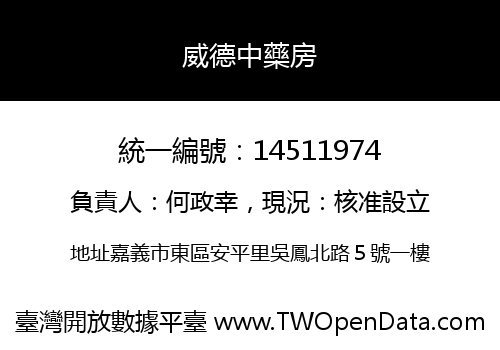 威德中藥房