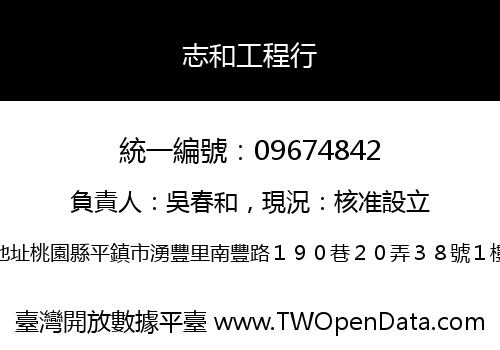 志和工程行