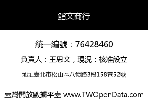 鮨文商行