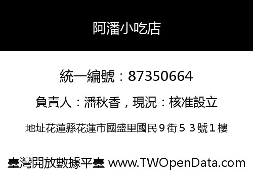 阿潘小吃店
