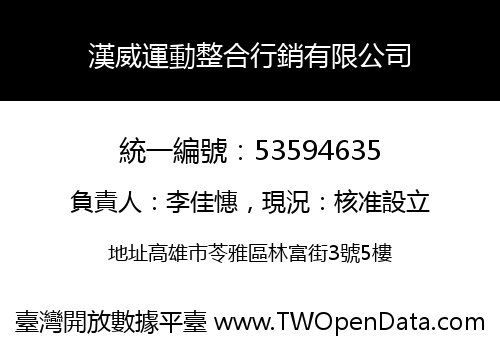漢威運動整合行銷有限公司