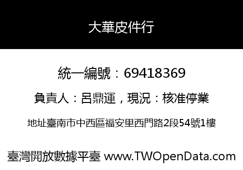 大華皮件行