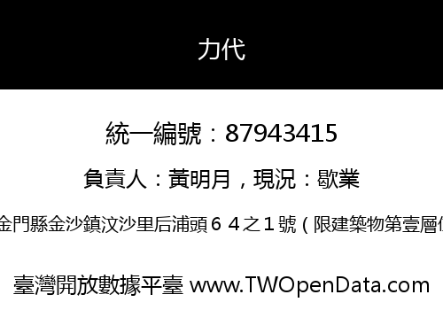 力代