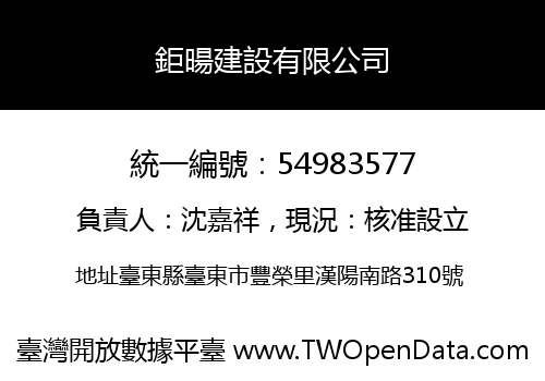 鉅暘建設有限公司
