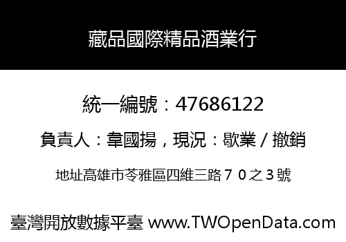 藏品國際精品酒業行