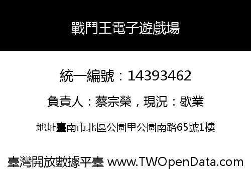 戰鬥王電子遊戲場