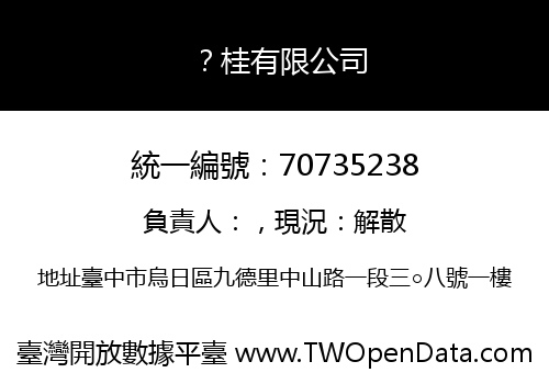 ？桂有限公司