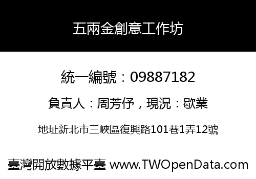 五兩金創意工作坊