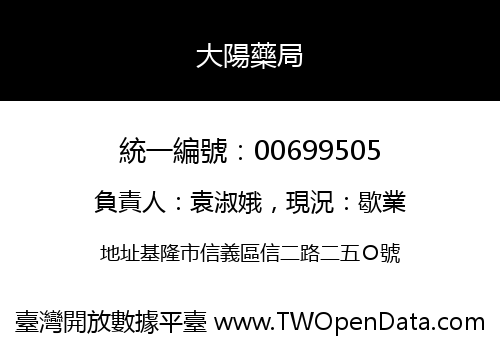 大陽藥局