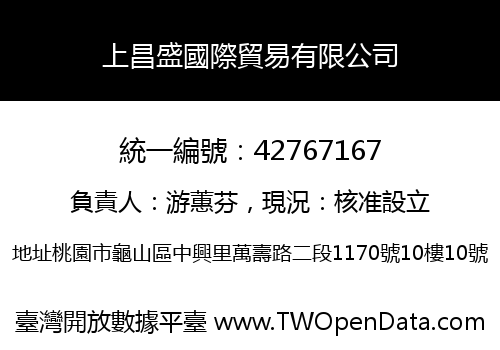 上昌盛國際貿易有限公司