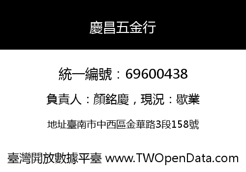 慶昌五金行