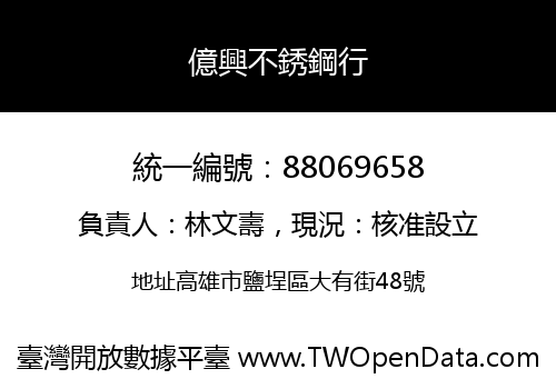 億興不銹鋼行