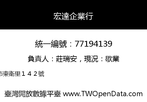 宏達企業行