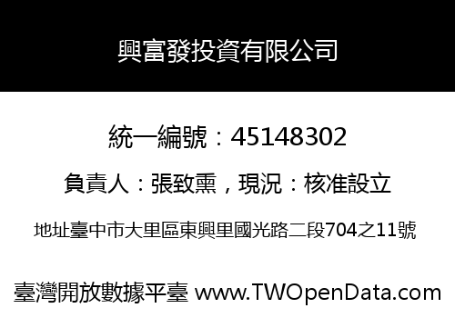 興富發投資有限公司