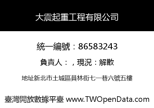 大震起重工程有限公司