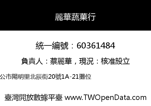 麗華蔬菓行