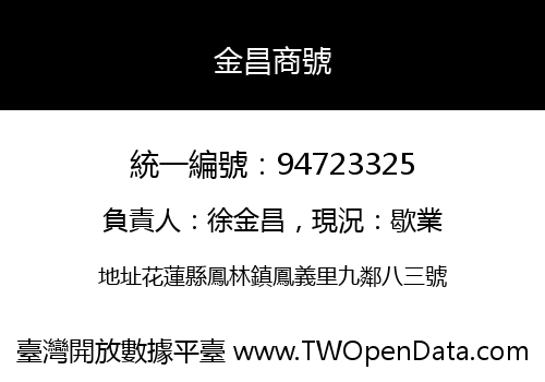 金昌商號