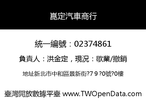 崑定汽車商行