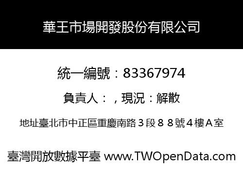 華王市場開發股份有限公司