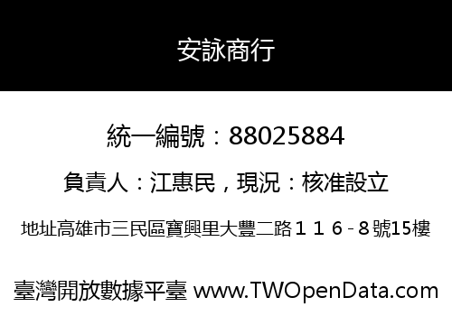 安詠商行